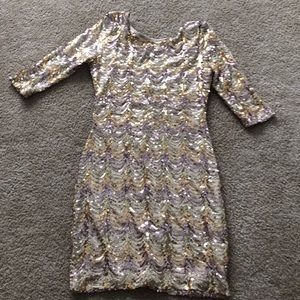 Sequin Mini Dress